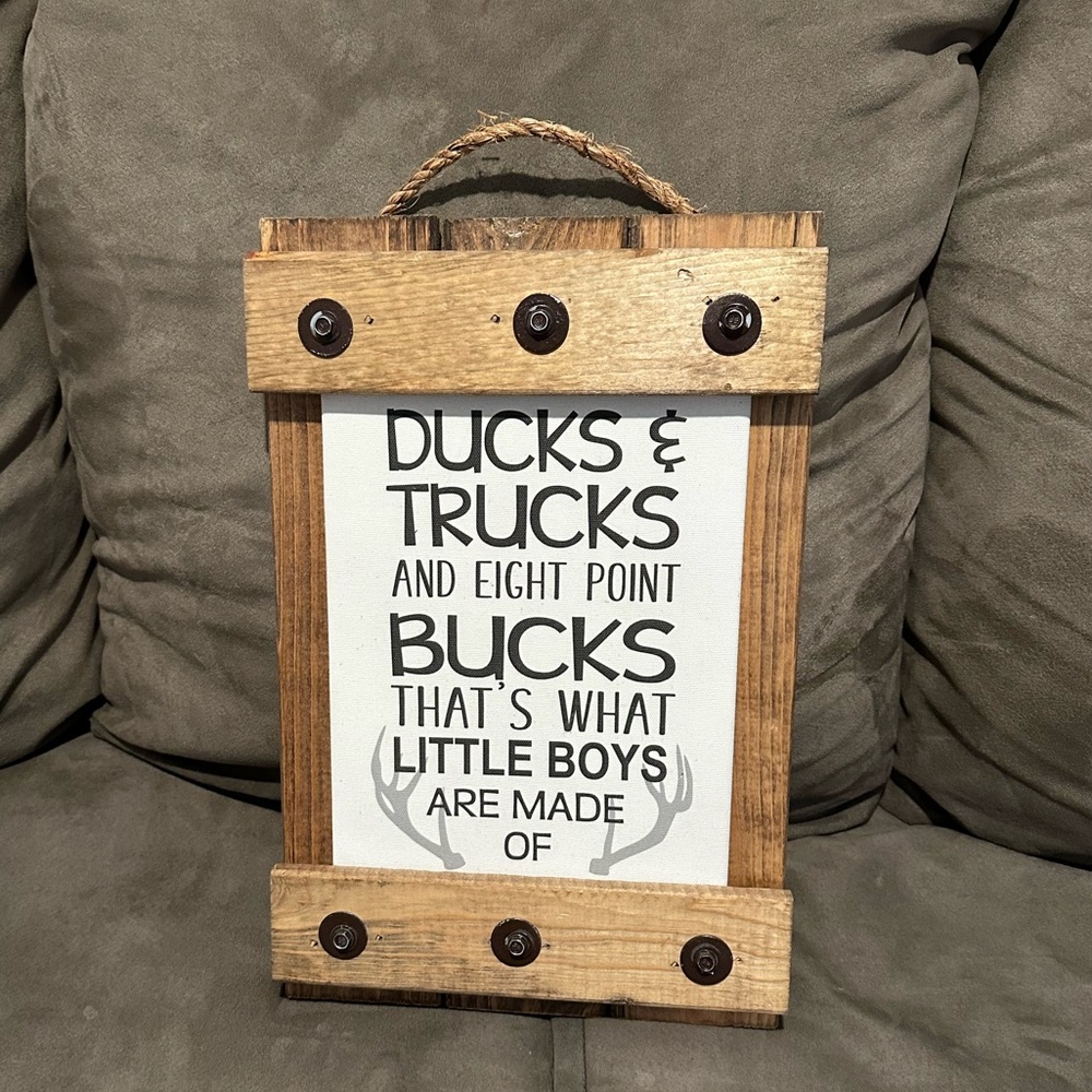 Custom kids canvas decor